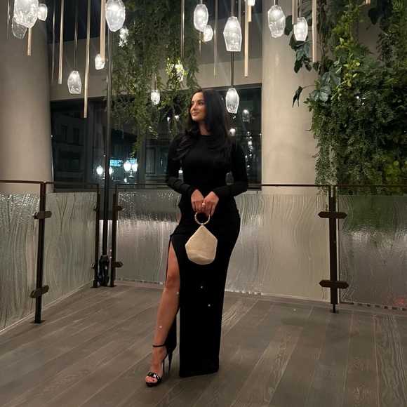 House of CB Marcella Black Cutout Dress - Picture 9 of 9